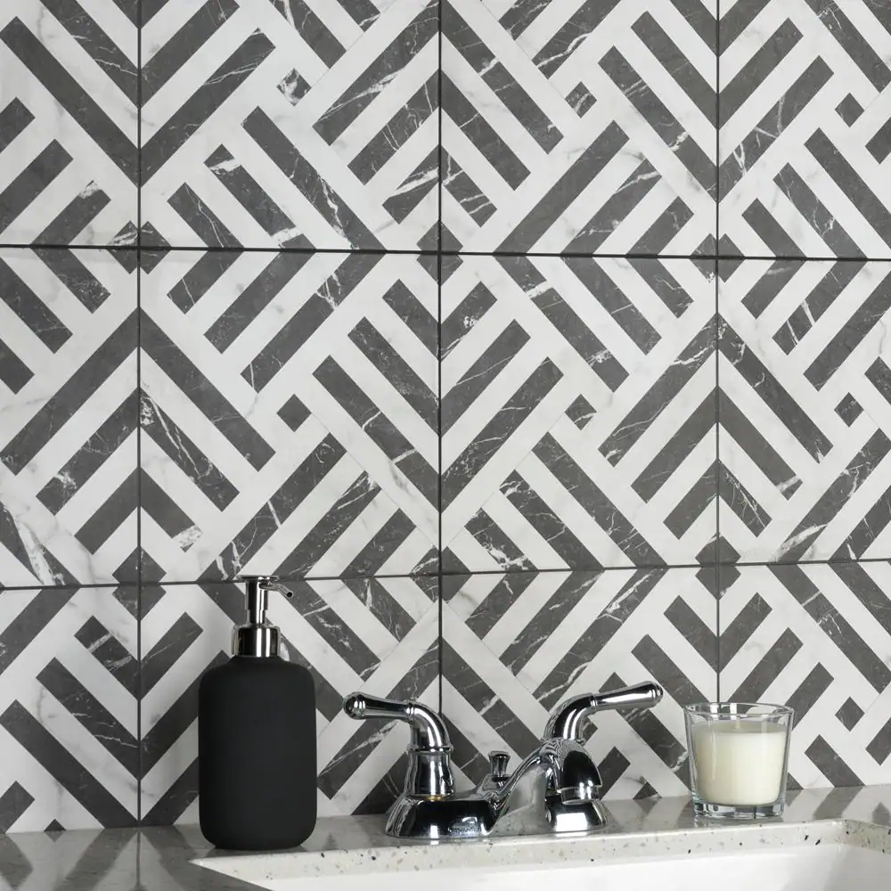Merola Tile Gatzby 17-3/4 in. x 17-3/4 in. Porcelain Floor and Wall Tile (11.1 sq. ft./Case)