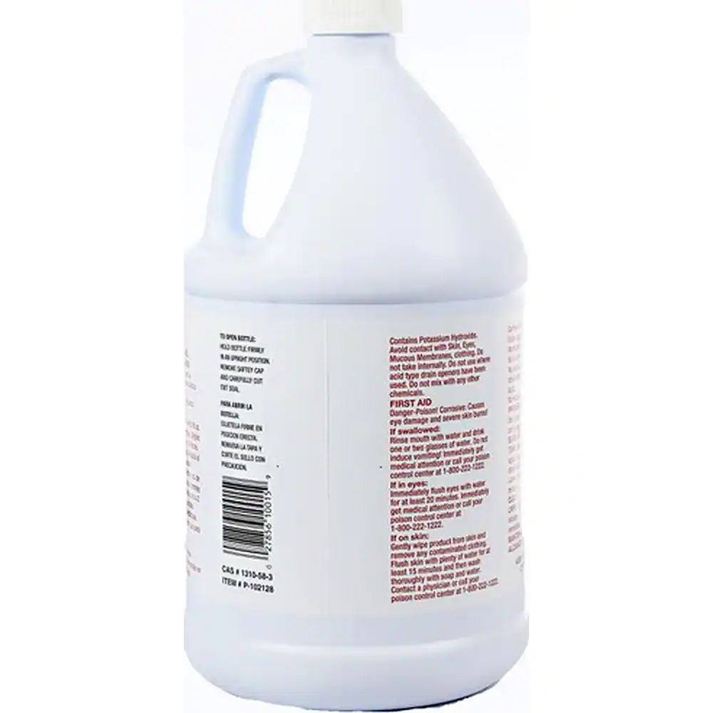 Pequa 1 Gal. Heavy-Duty Drain Opener Drain Openers & Chemicals
