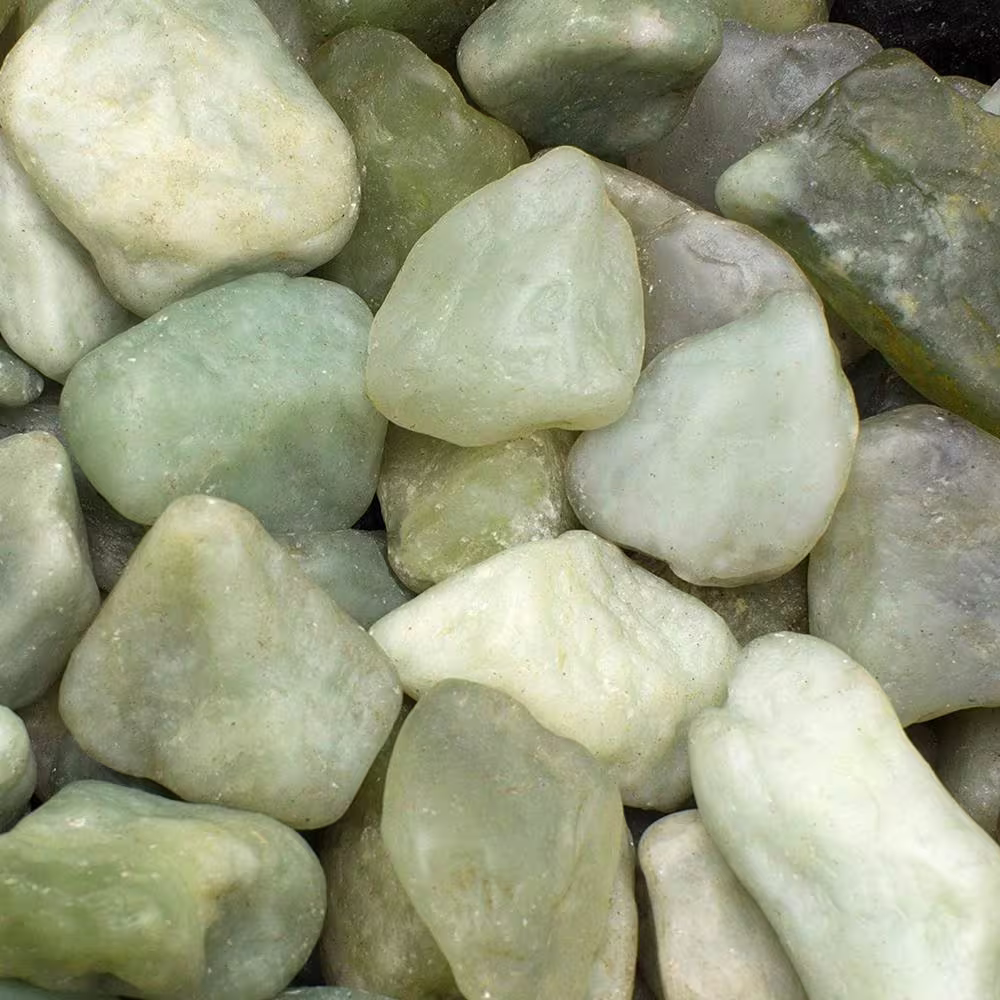 Rain Forest 1 in. to 2 in. 20 lb. Medium Jade Pebbles