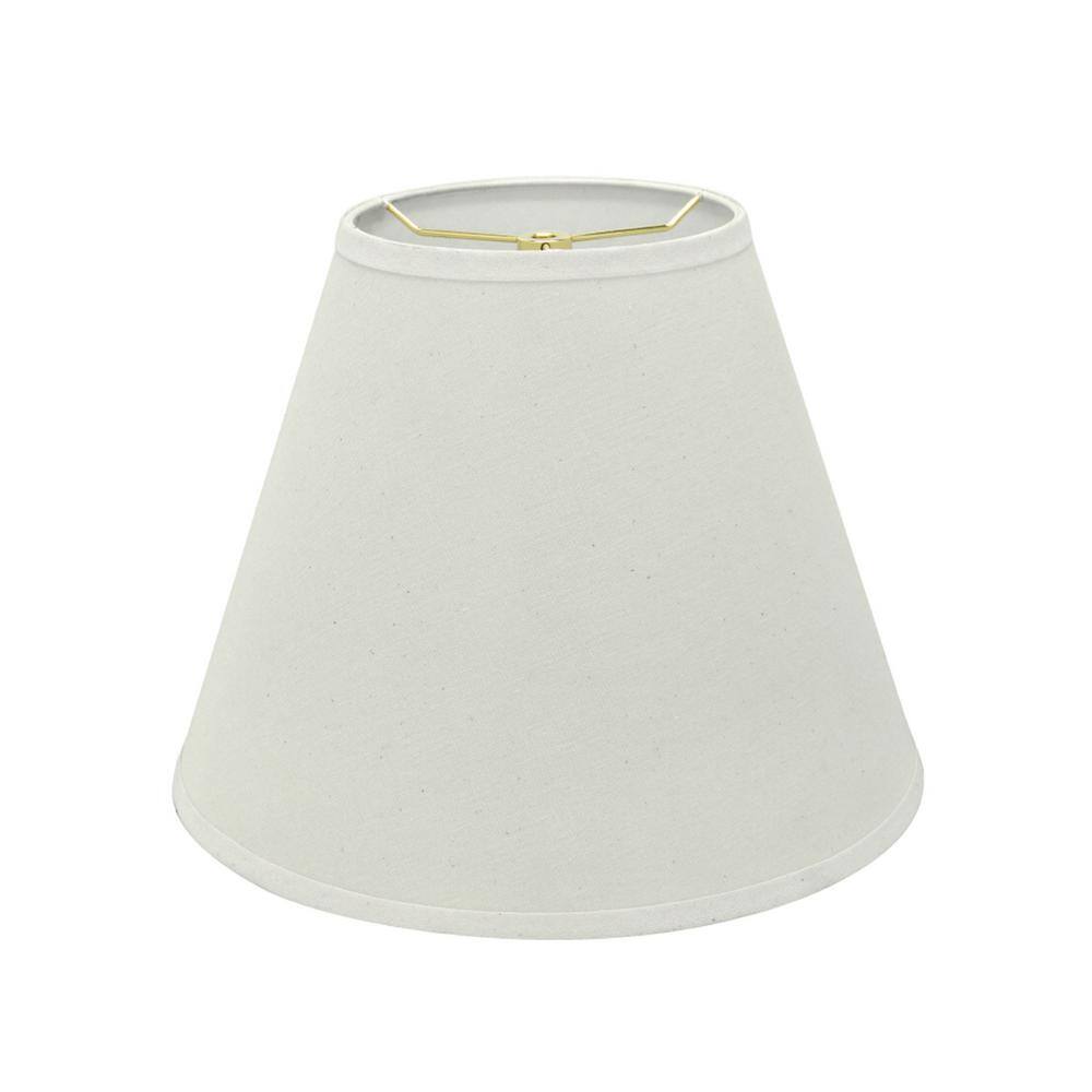 Aspen Creative Corporation 14 in. x 11 in. Off White Hardback Empire Lamp Shade