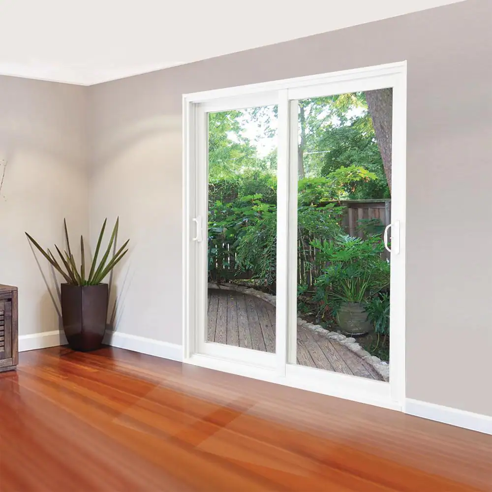 Stanley Doors 72 in. x 80 in. Double Sliding Patio Door Clear Low-E