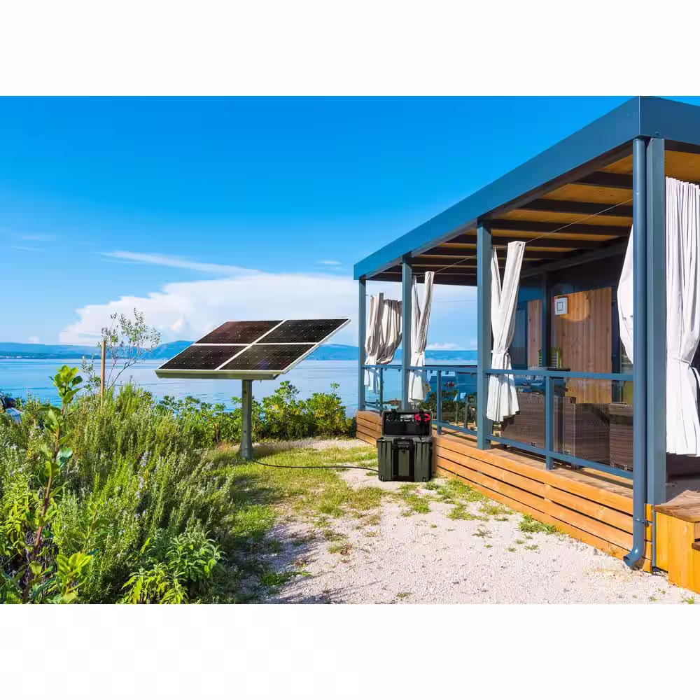 NATURE POWER 440-Watt Polycrystalline Solar Panels with 750-Watt Power Inverter and 30 Amp Charge Controller
