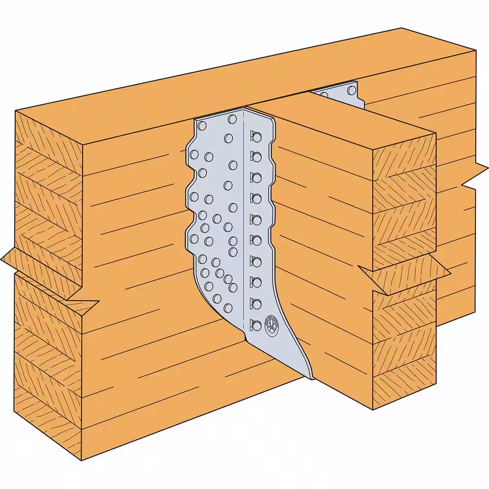Simpson Strong-Tie HGUS Galvanized Face-Mount Joist Hanger for 5-1/8 in. x 12 in. Glulam