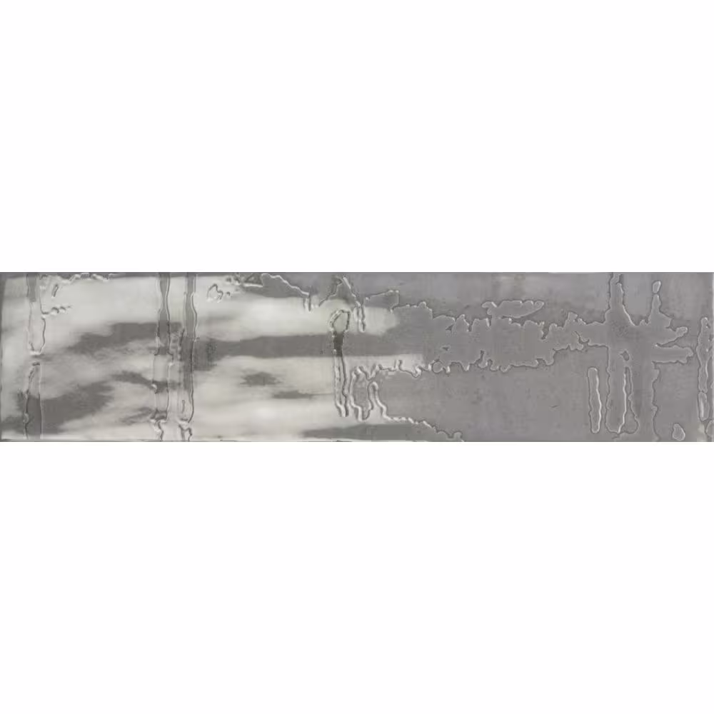 ANDOVA Homage Tribute Gray 3 in. x 12 in. Textured Look Porcelain Subway Wall Tile (4.85 sq. ft./Case)