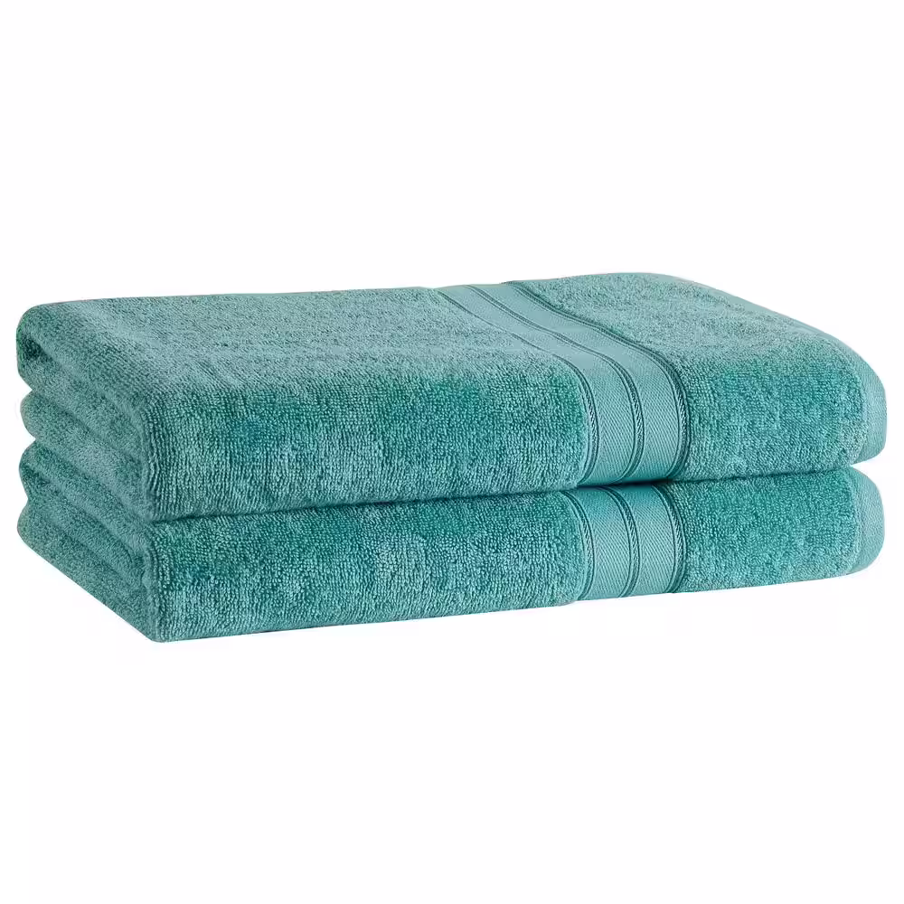 Cannon Cannon Cotton Bamboo blend 6-Piece Towel Set, Seafoam