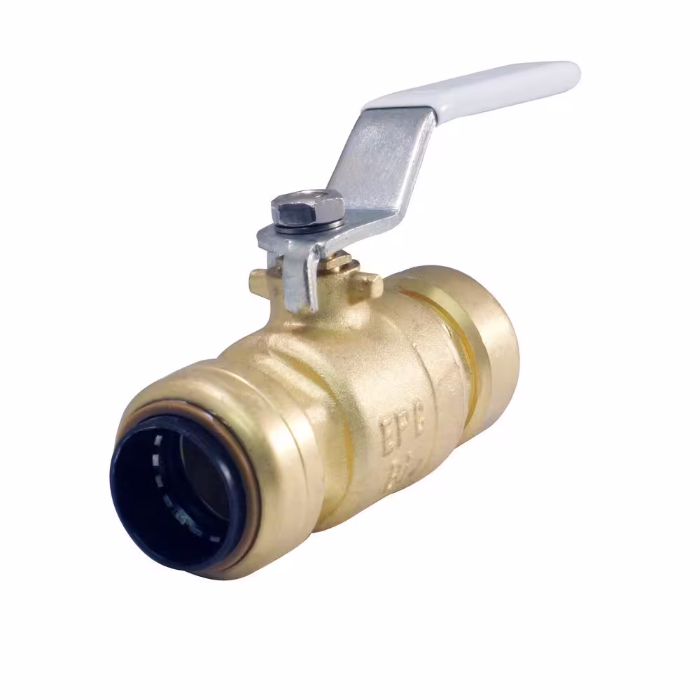 Tectite 3/4 in. Brass Push-to-Connect Ball Valve