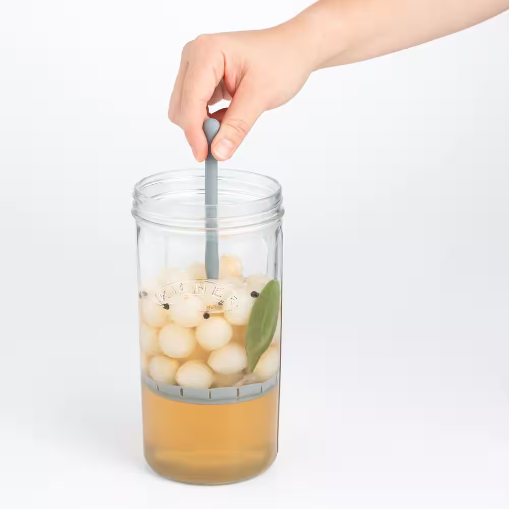 KILNER Create and Make Glass Pickle Jar with Lifter