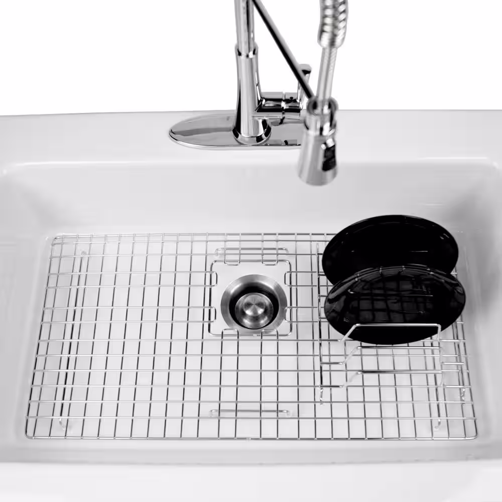 SINKOLOGY SinkSense Gwynn 19.5 in. x 12.75 in. Stainless Steel Kitchen Sink Bottom Grid in Stainless Steel
