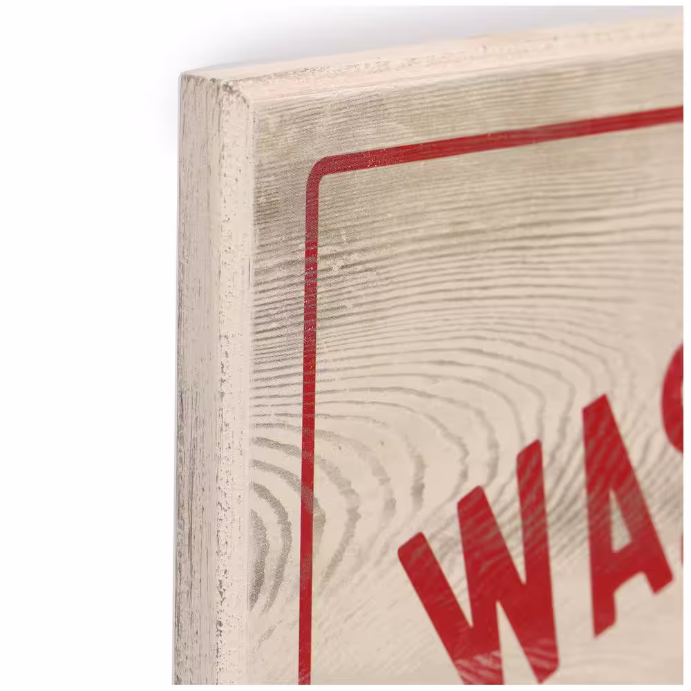 Open Road Brands Washington Nationals Vintage Ticket Office Wood Wall Decor