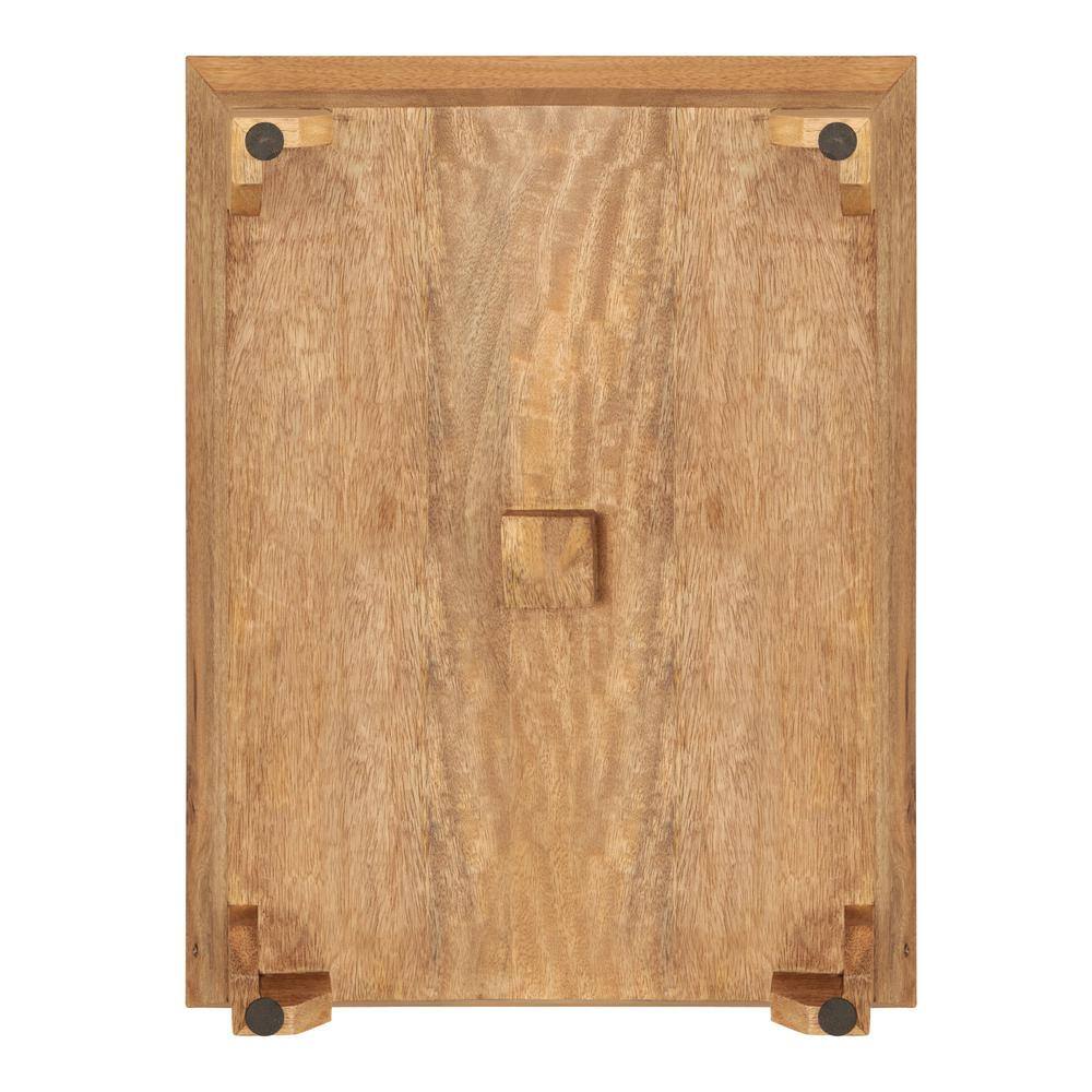 Kate and Laurel Bess 26.00 in. H x 16.00 in. W White Decorative Tray