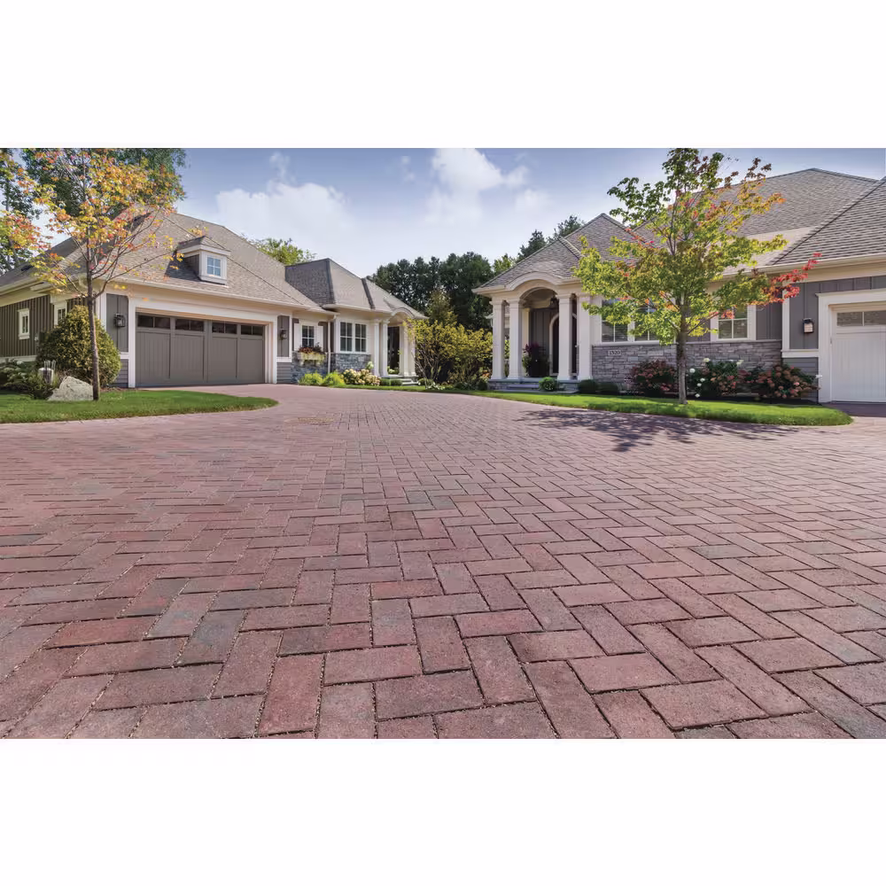 None Holland 8.5 in. x 4.25 in. x 2.375 in. Rectangle Rosewood Concrete Paver (280-Pieces/69 sq. ft./Pallet)