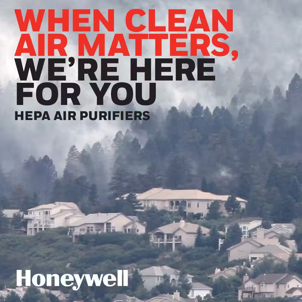 Honeywell PowerPlus HEPA Air Purifier, Extra-Large Room (530 sq. ft.) Black