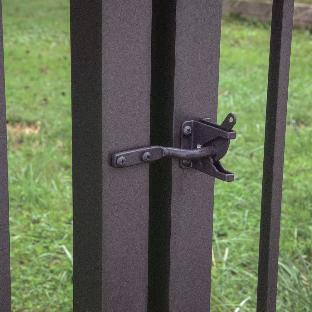Barrette Outdoor Living 4.562 in. x 2.312 in. Gravity Latch - Matte Bronze