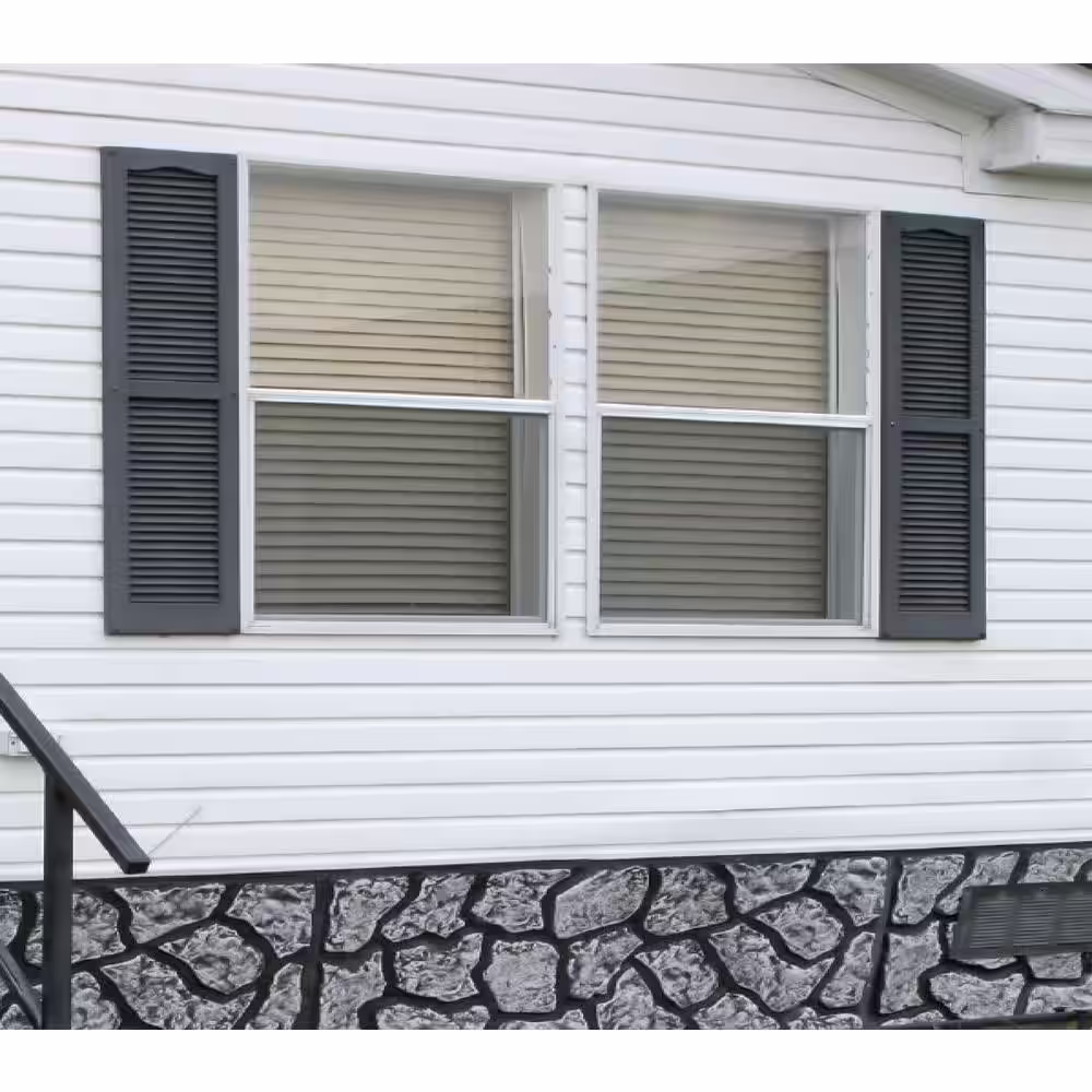 TAFCO WINDOWS 30 in. x 27 in. Mobile Home Single Hung Aluminum Window - White