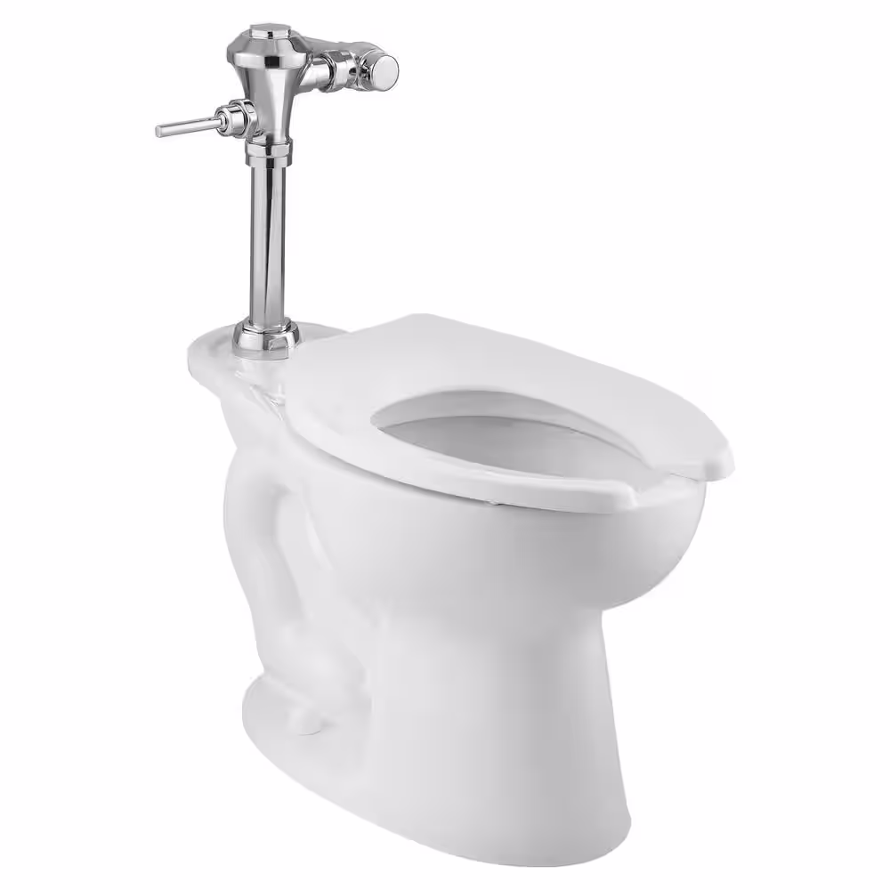 American Standard Ultima Manual Toilet 1.6 GPF Diaphragm-Type 27 in. Rough-In Valve in Polished Chrome