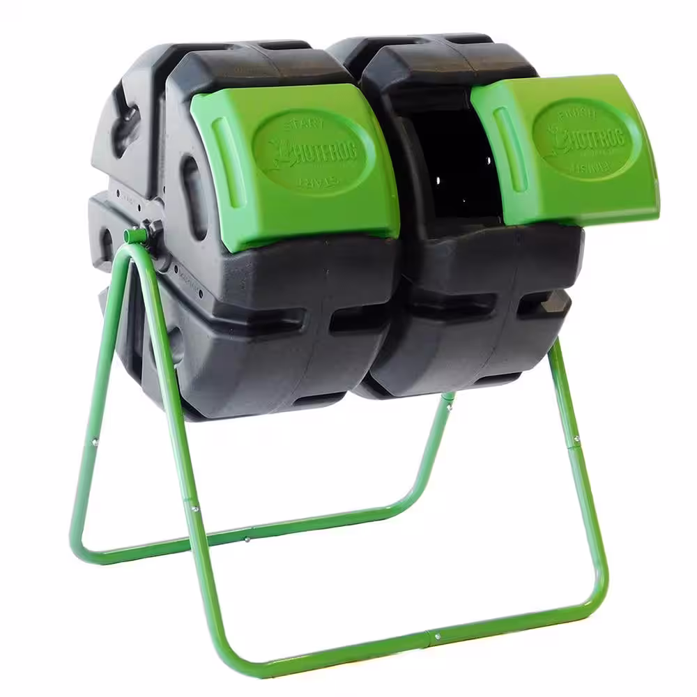 FCMP Outdoor 37 Gal. Dual Body Tumbling Composter
