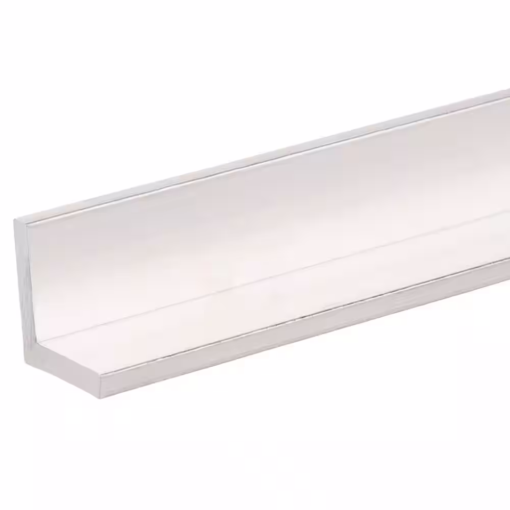 Everbilt 3/4 in. x 36 in. Aluminum Angle with 1/8 in. Thick