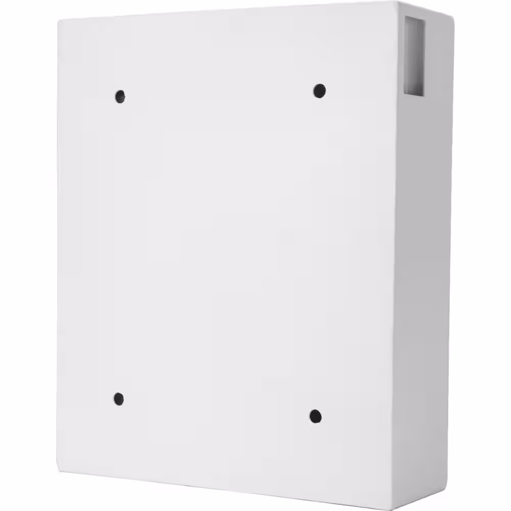 BARSKA 48-Key Position Steel Wall Safe with Digital Keypad, White