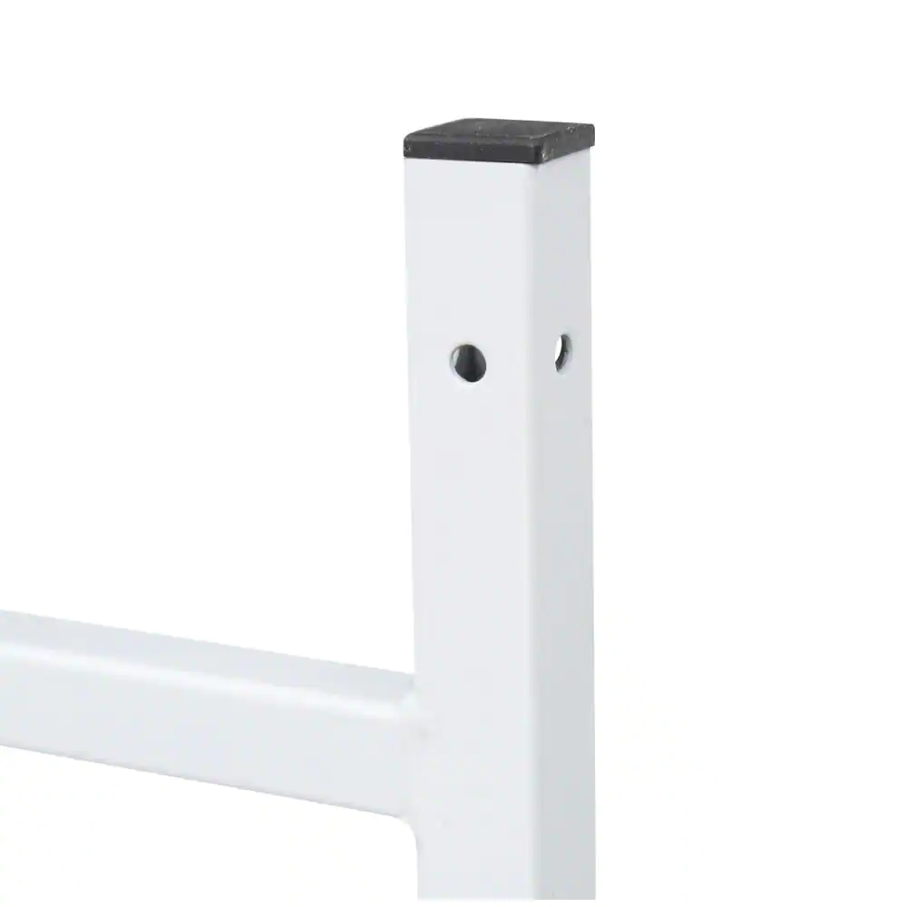 Segal Child Fall Window Guard, 22 in. - 38 in. W x 16 in. H, 3 Bar, Steel, White