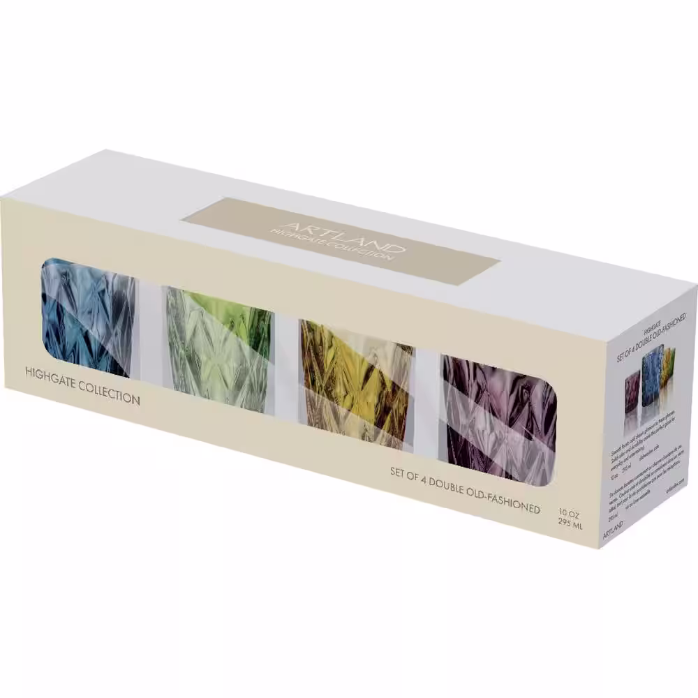 Artland Hygate Assorted Color Dof (Set of 4)