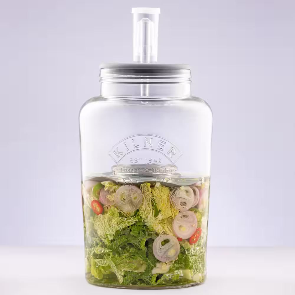 KILNER Create and Make Glass Fermentation Set 170 oz.
