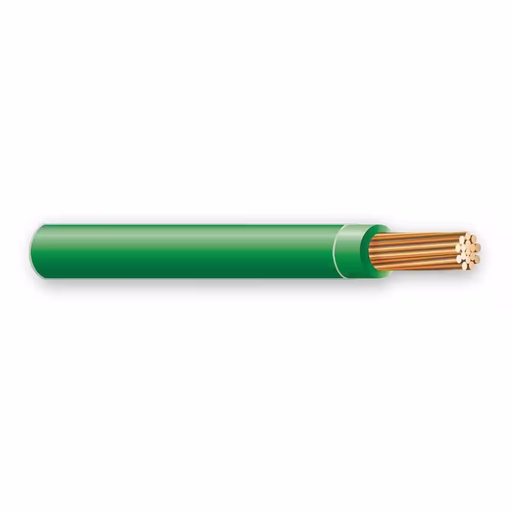 Cerrowire 24 ft. 16 Gauge Green Stranded Primary Wire