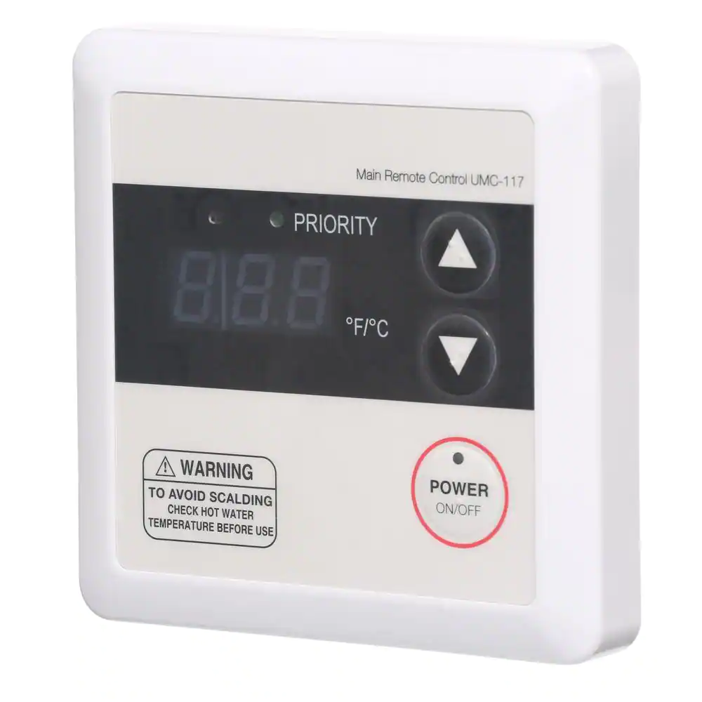 Rheem Residential Wired Main Remote Control for Tankless Gas Water Heaters