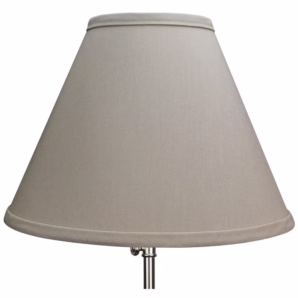 FenchelShades.com Fenchel Shades 12 in. Width x 8.25 in. Height Stone/Nickel Finish Empire Lamp Shade