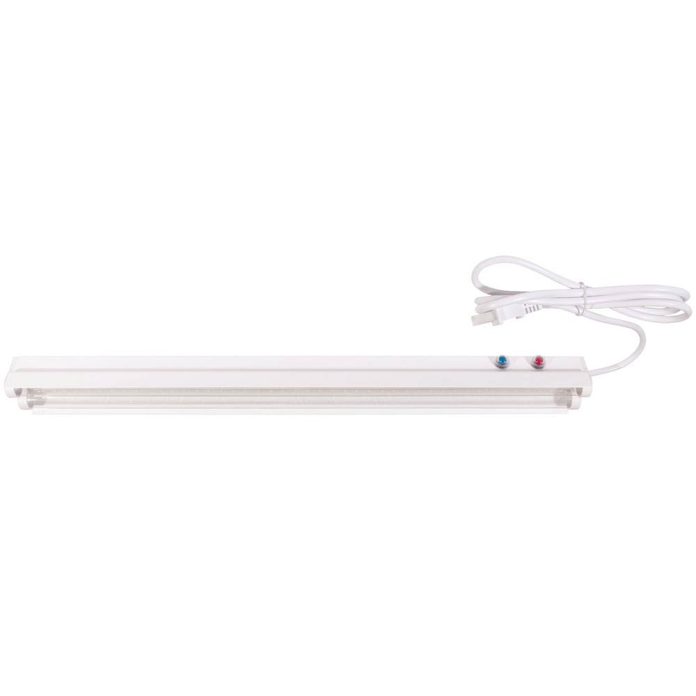 Archipelago Lighting 2 ft. 23-Watt White Grow Light Red Plus Blue Spectrum (2-Pack)