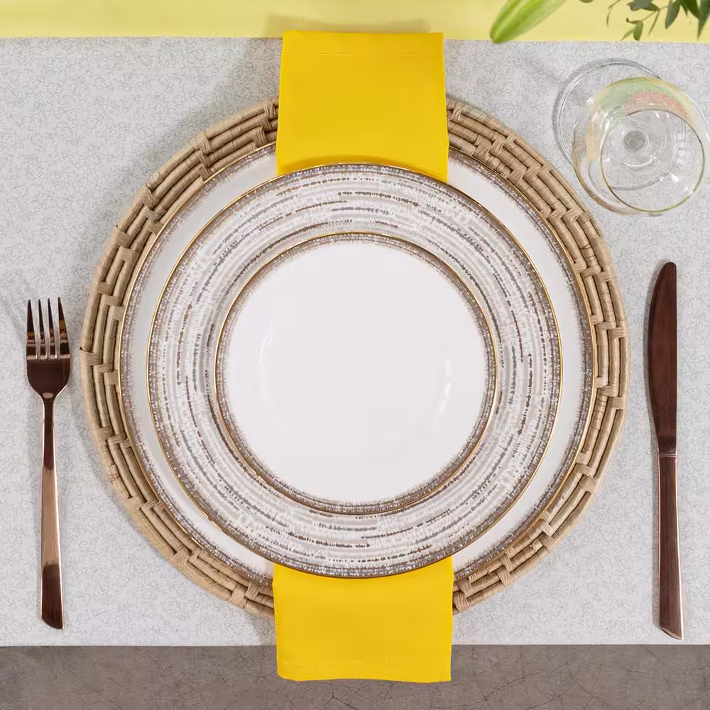 Noritake Haku 9.75 in. White Bone China Accent Plates Set Of 4