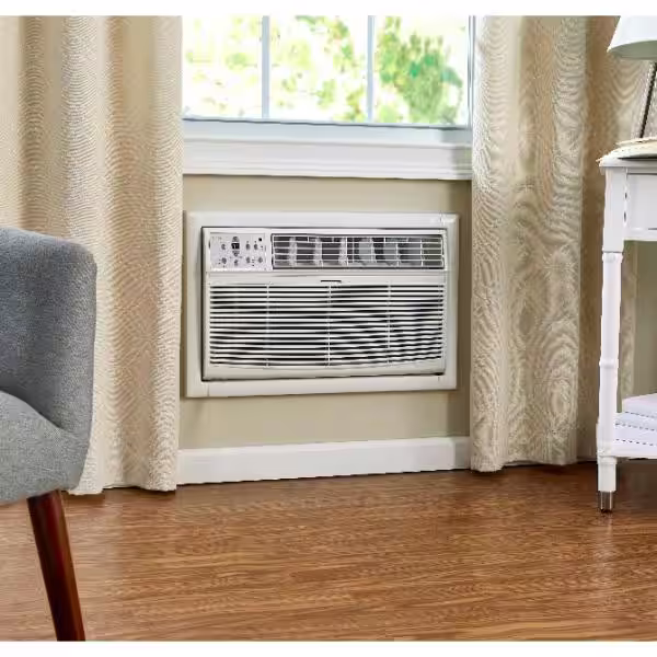 Midea 12,000 BTU 208-230-Volt Through the Wall Air Conditioner with Heat and Cool in White