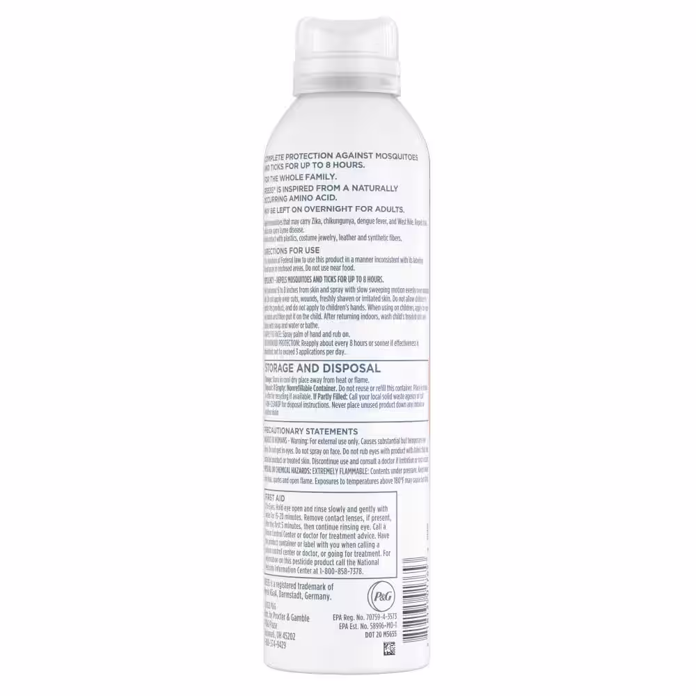 ZEVO On-Body 6 oz. Mosquito and Tick Insect Repellent Aerosol Spray (Multi-Pack 6)