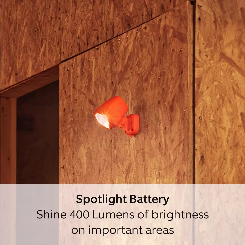 Ring Jobsite Security Spotlight Battery