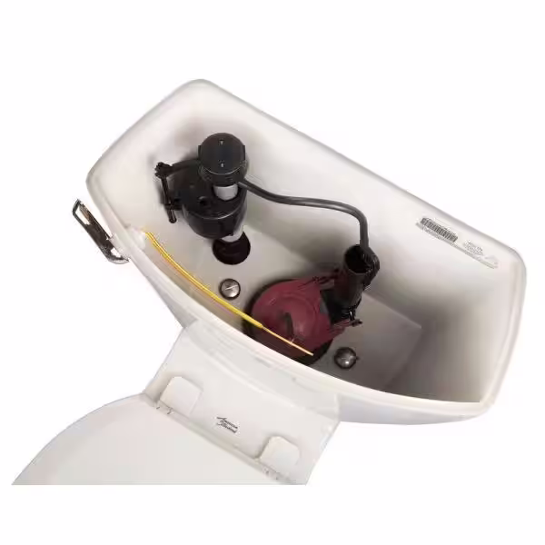 Everbilt Front Mount Toilet Tank Lever in Polished Brass