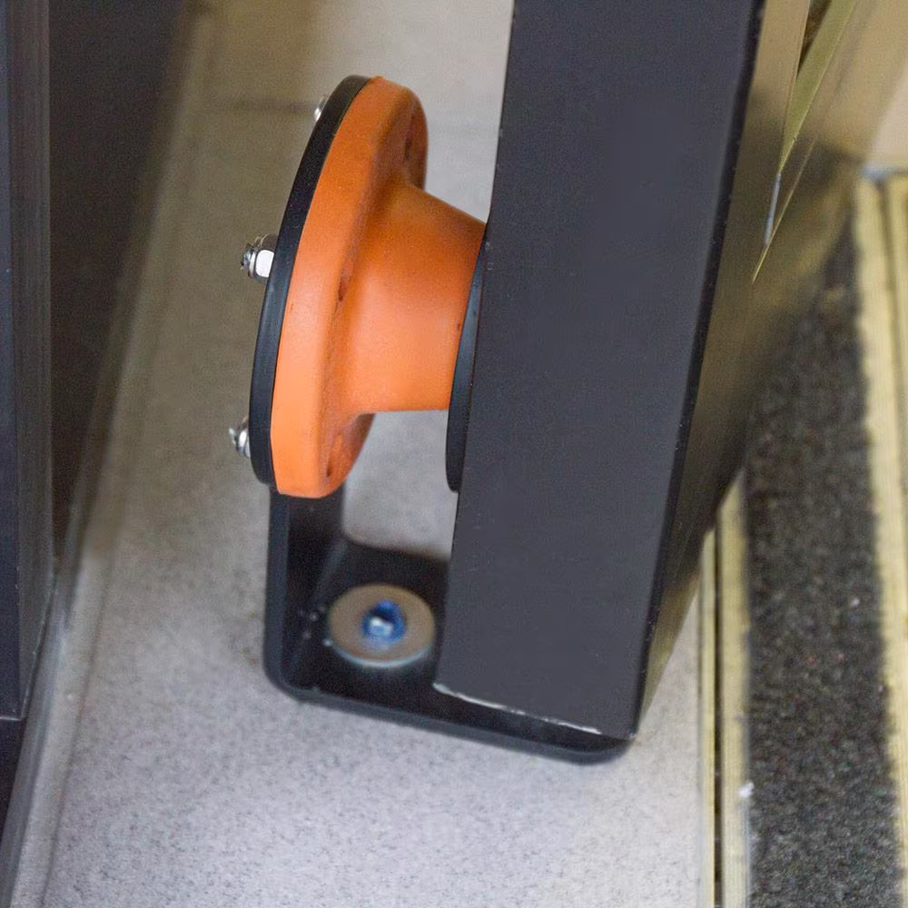 MAG-MATE Magnetic Door Holder Stop Floor Mount (1-Magnet)