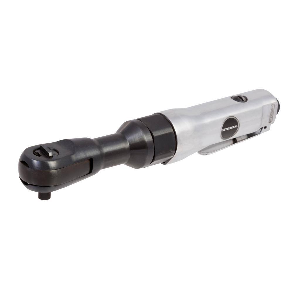 Steelman 3/8 in. Drive Pneumatic Ratchet Air Tool Set with Sockets and Adapters (16-Piece)