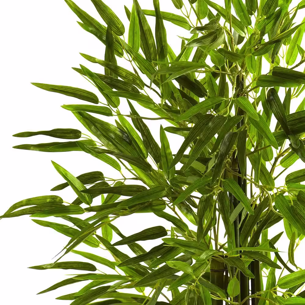 Nearly Natural 4 ft. Artificial UV Resistant Indoor/Outdoor Bamboo Tree