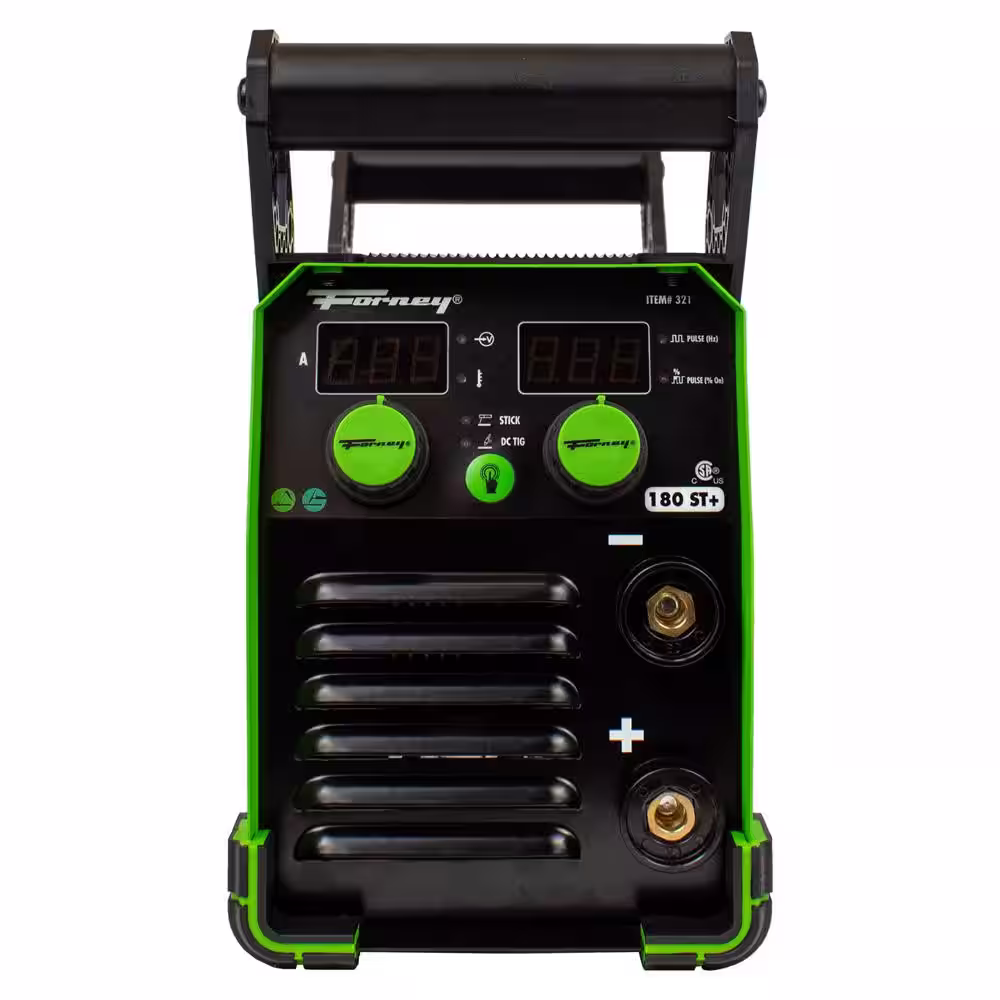 Forney 180 Amp ST plus Stick TIG Pulse Welder 120-Volt/240-Volt
