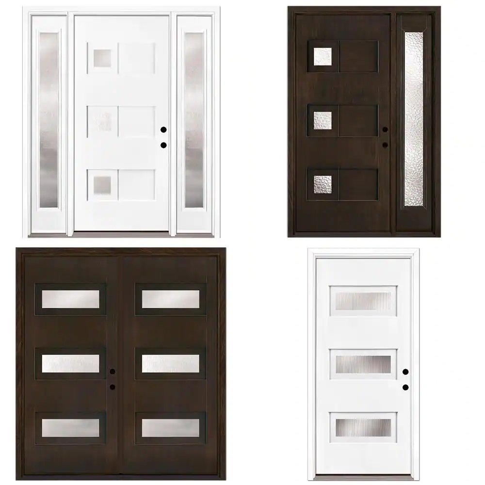 Feather River Doors Modern Fiberglass Door