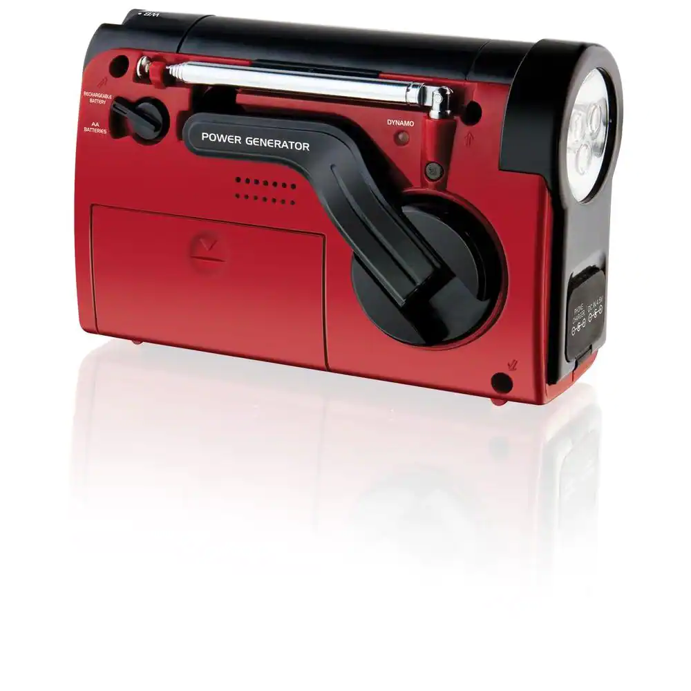 WeatherX NOAA Weatherband AM/FM Radio with Flashlight