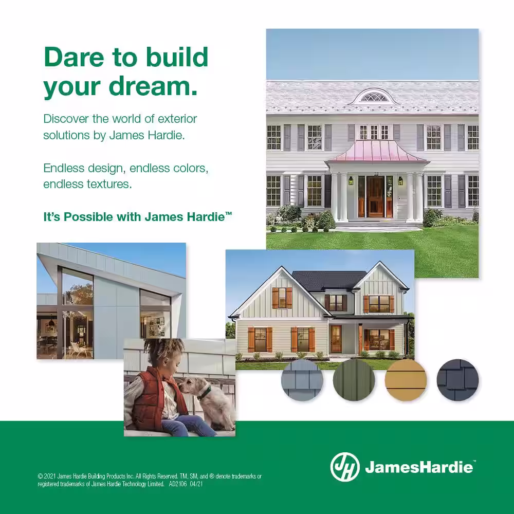 James Hardie HardieShingle HZ5 Primed 15.25 in. x 48 in. Fiber Cement Straight Edge Shingle Siding