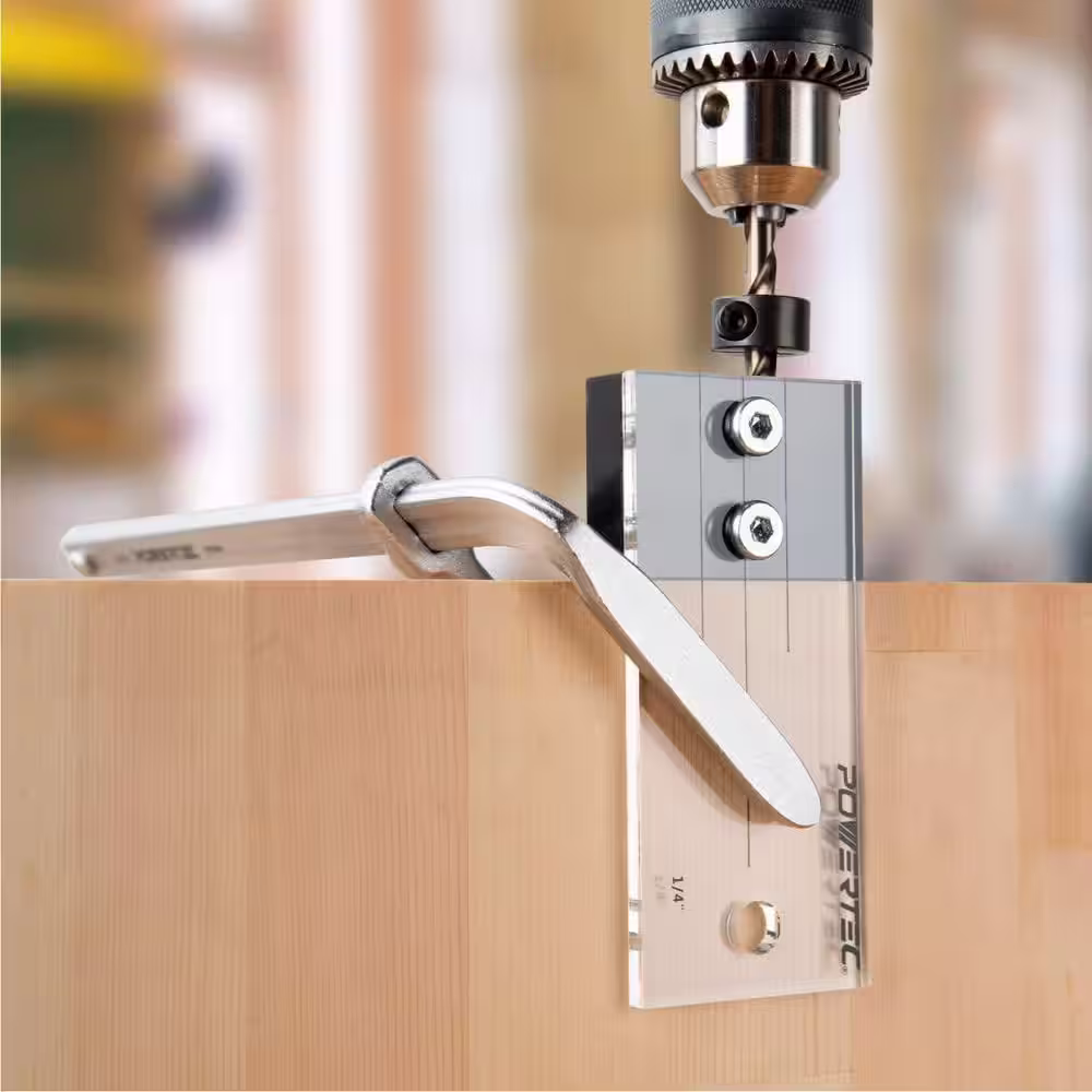 POWERTEC Ultimate Doweling Jig Kit - Precision Woodworking Series