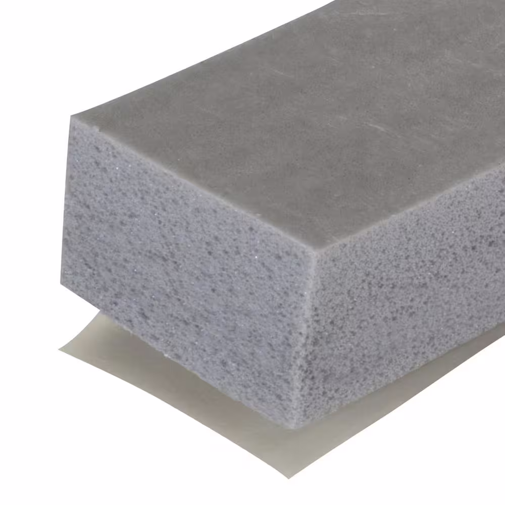 M-D Building Products 1/2 in. x 3/4 in. x 10 ft. Gray Foam Window Seal for Ex-Large Gaps