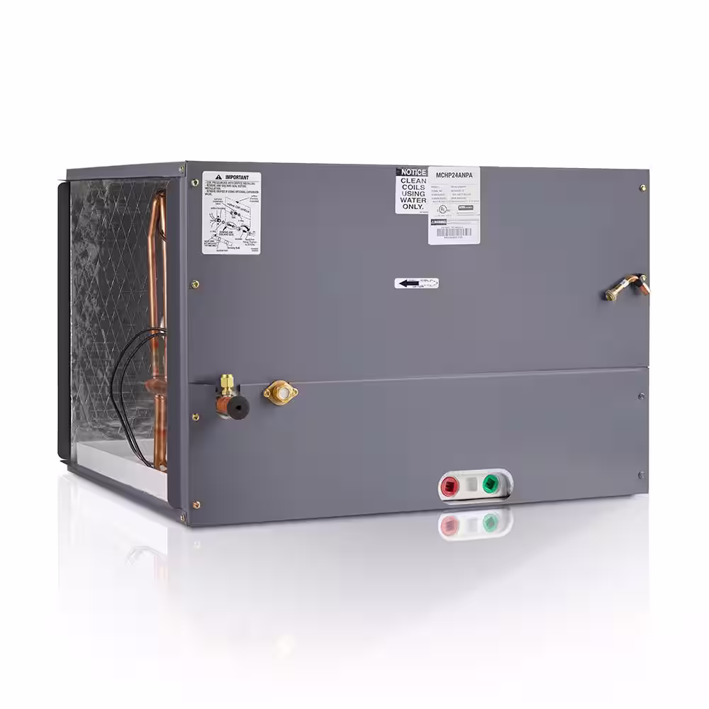 MRCOOL 1.5-Ton 18,000 BTU 15 SEER Horizontal Central Split System Heat Pump Modular Blower Bundle with TXV 208/230-Volt