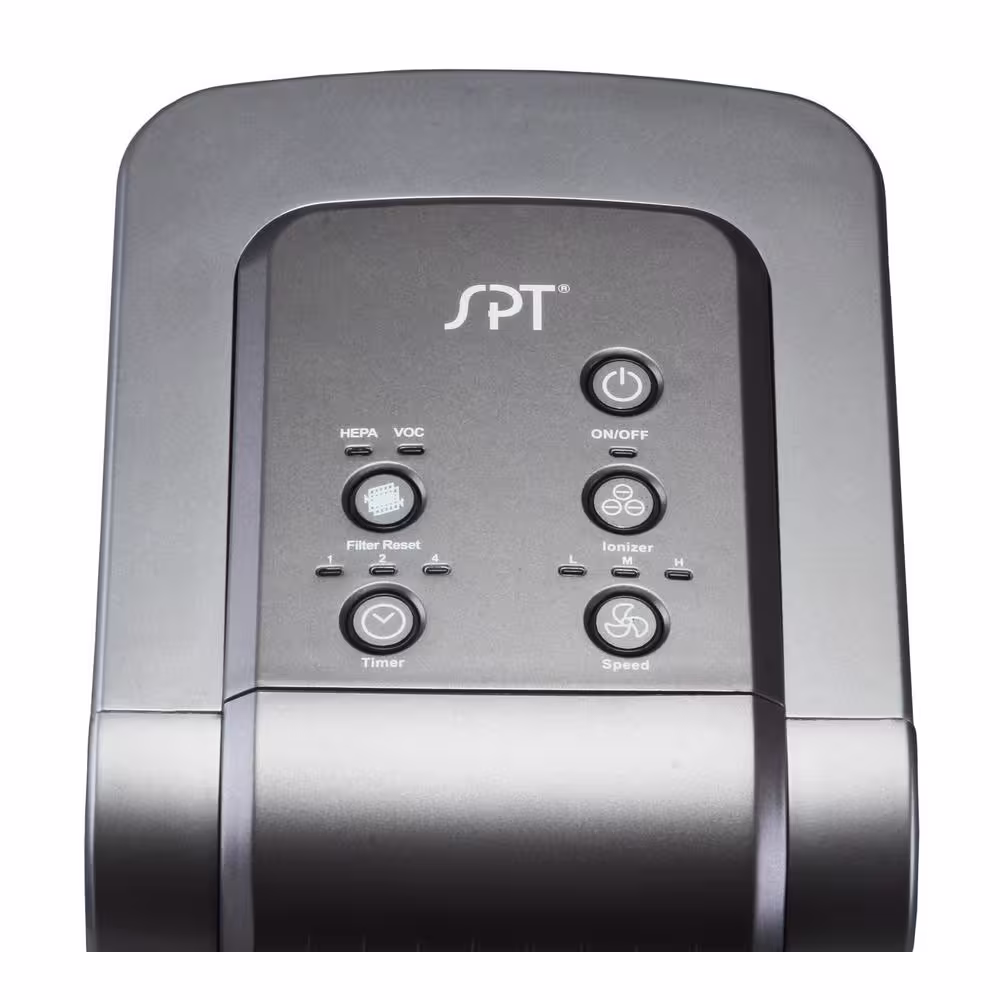 SPT Tower HEPA/VOC Air Cleaner with Ionizer