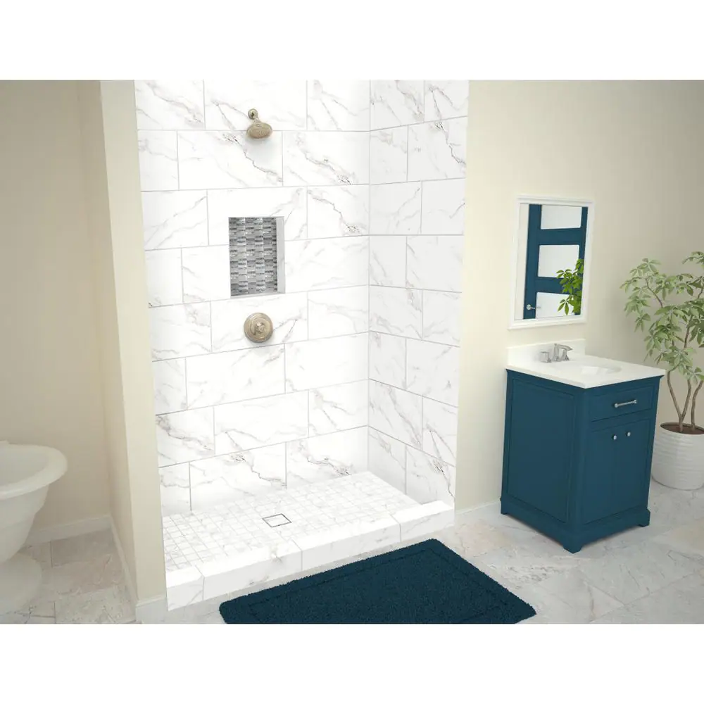 EMSER TILE Contessa Dama Matte 12.6 in. x 12.6 in. x 8.3mm Porcelain Mesh-Mounted Mosaic Tile (1.1 sq. ft.)
