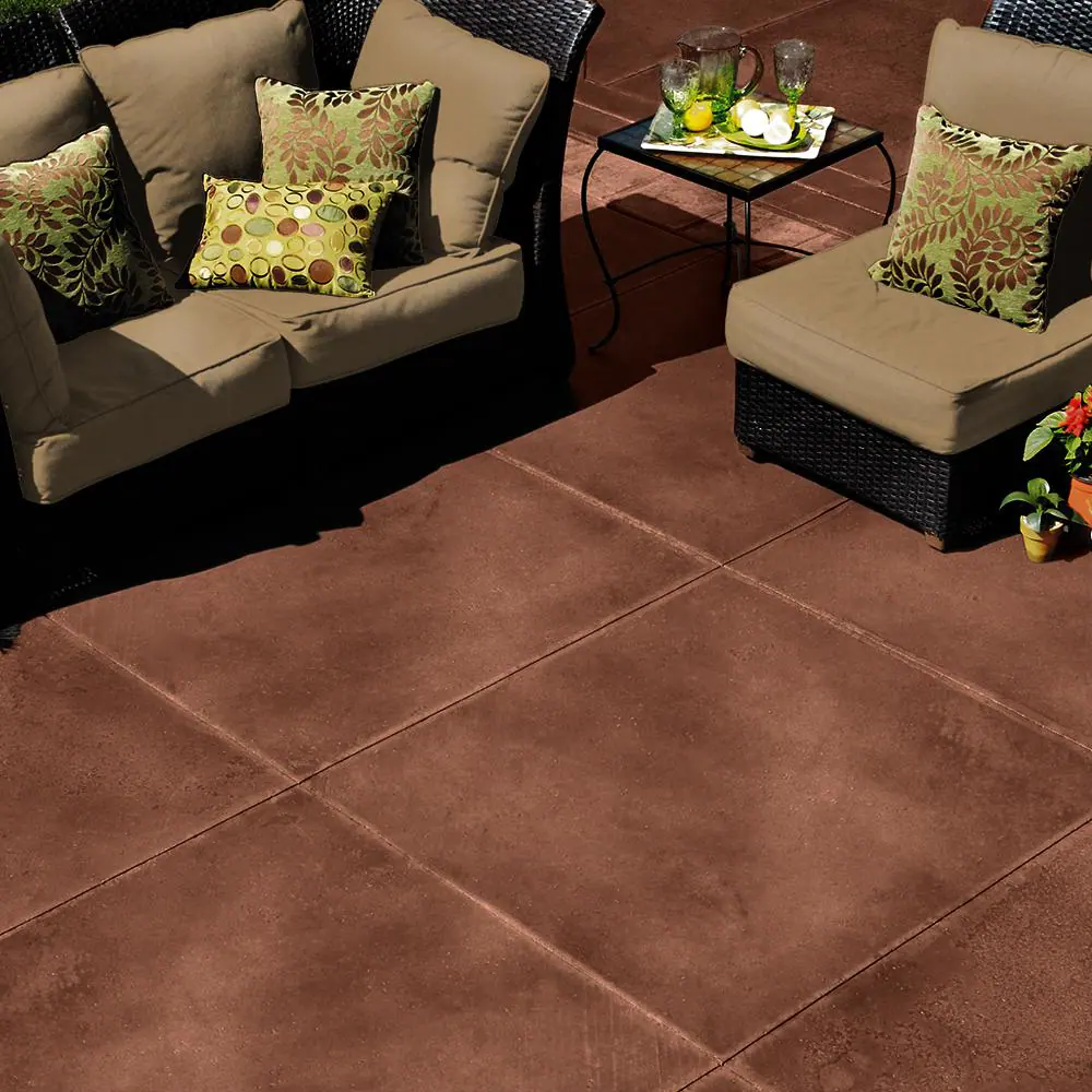 BEHR PREMIUM 1 gal. #DCS-802 Cedar Blush Semi-Transparent Flat Interior/Exterior Decorative Concrete Stain