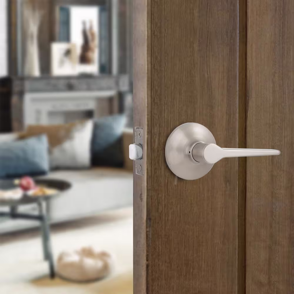 Defiant Freedom Satin Nickel Hall/Closet Door Lever