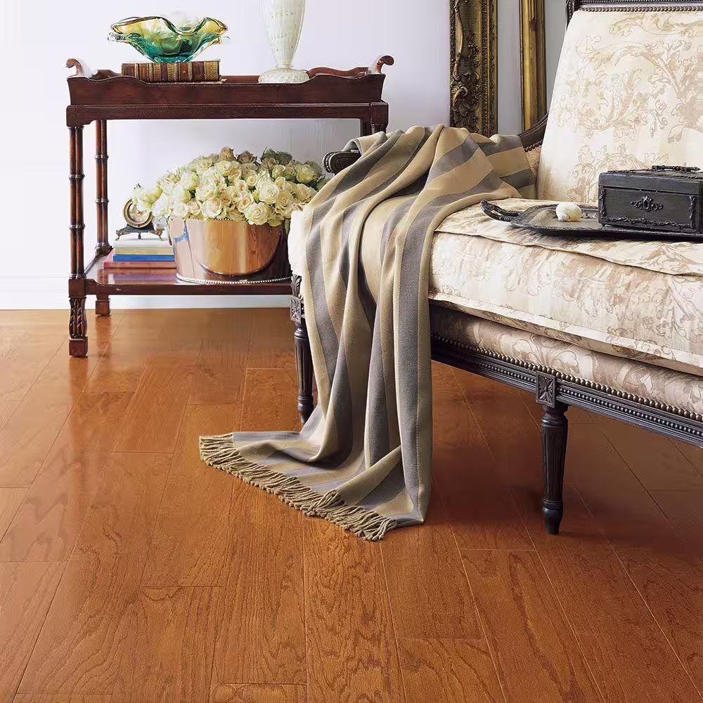 Bruce Town Hall Butterscotch Oak 3/8 in. T x 3 in. W Engineered Hardwood Flooring (31.5 sqft/case)