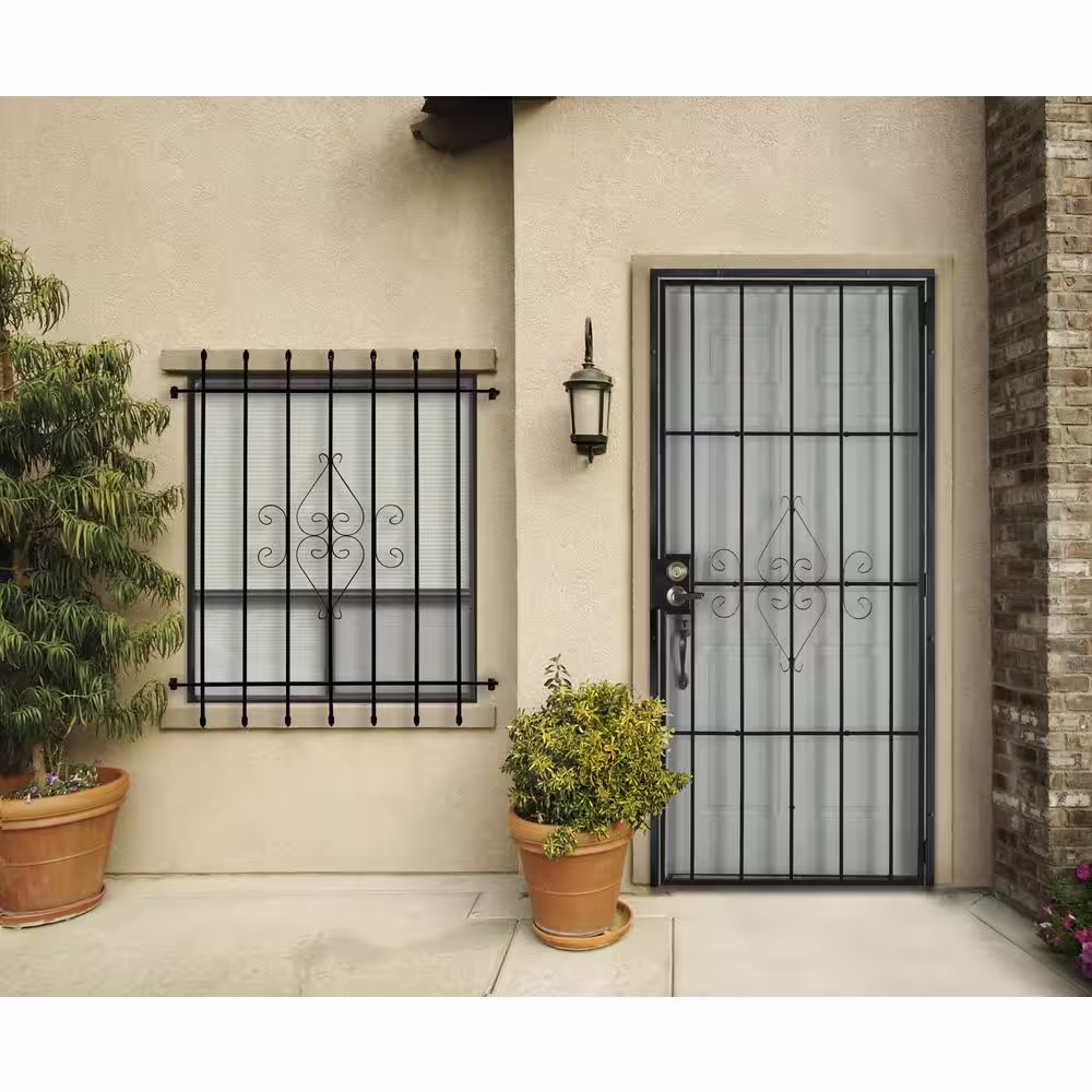 Unique Home Designs Foot-Operated Fire Release Kit for Window Guards